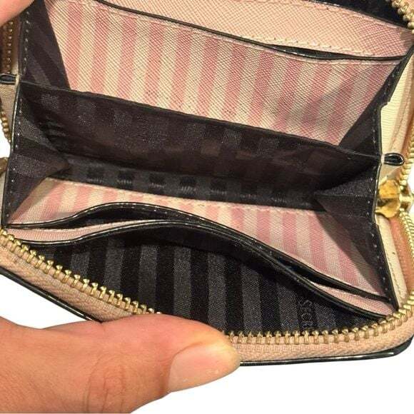 Victoria's Secret Coral and Gold Wallet - Picture 6 of 6